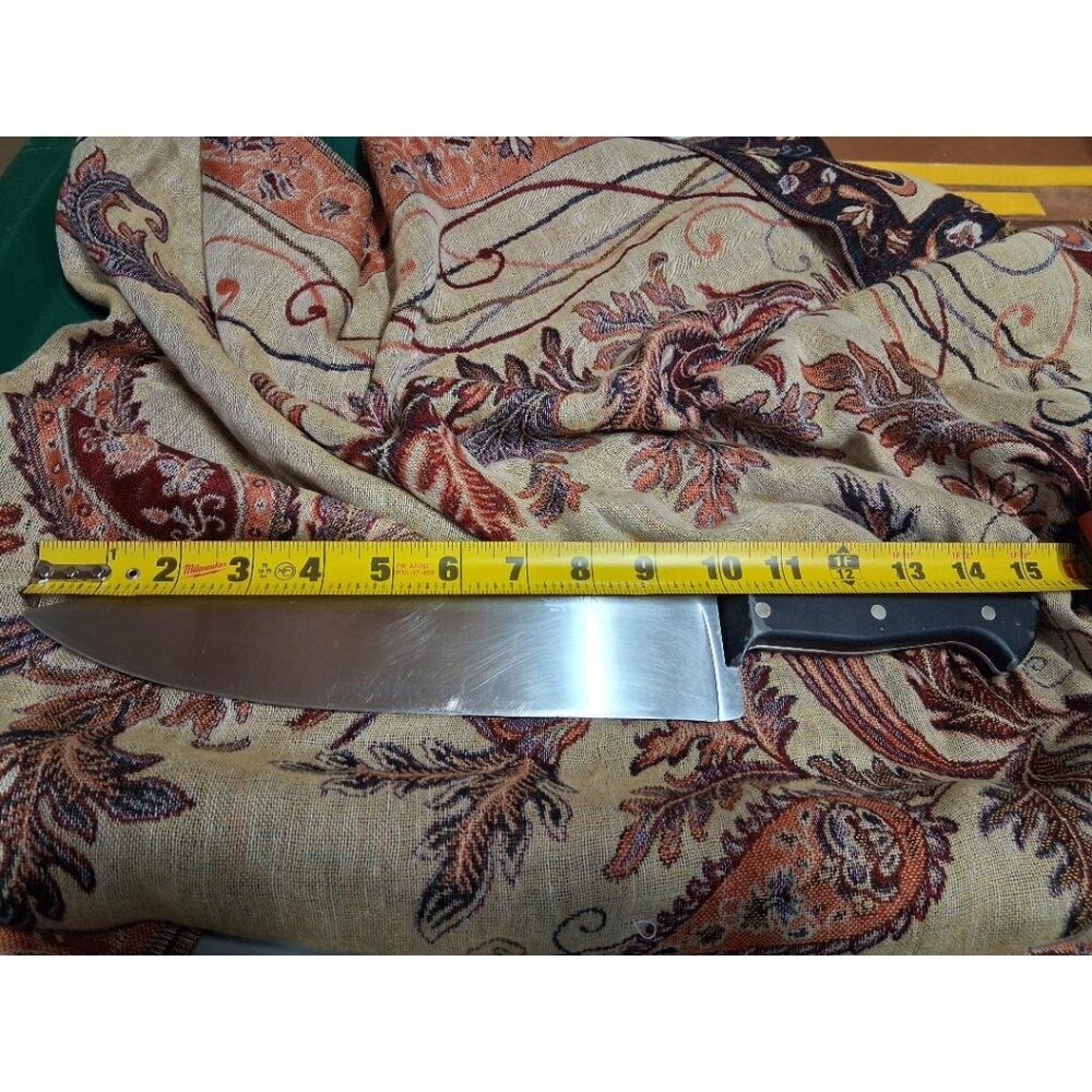 Gerber Balance Plus 10" High Carbon Stainless Steel Chef Knife 1401 w/Black Hand